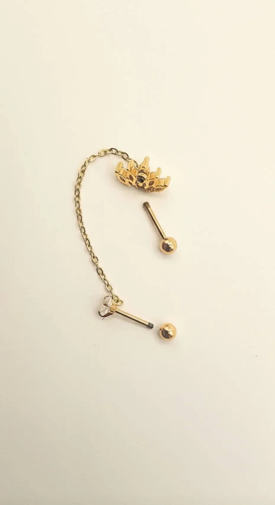 Boucle d'oreille LUNÉA (1 unité) ECLOSIA BIJOUX